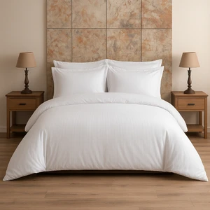 Gön Ev Tekstili Çift Kişilik Pamuk Saten Nevresim Takımı 83 Tel Sık Dokuma