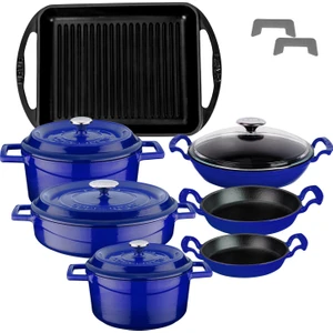 Neo Trendy 12 Parça Döküm Tencere Seti