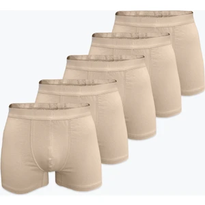 Erkek 5 Li Paket Pamuk Elastan Boxer 5M075