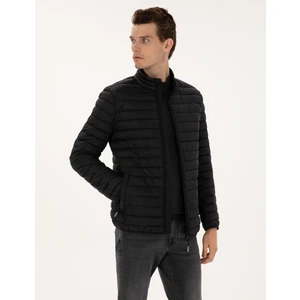 Pierre Cardin Erkek Siyah Kapitone Basic Mont 50313921-VR046