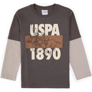 U.s. Polo Assn. Erkek Çocuk Vizon Sweatshirt 50316495-VR052