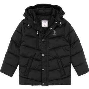 U.s. Polo Assn. Erkek Çocuk Siyah Mont 50312119-VR046