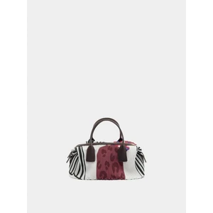 Desenli Teknik Kumaş Tote Çanta