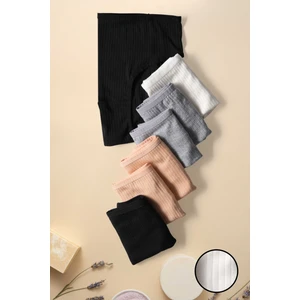 Kadın 7'li Fitilli Pamuklu Külot