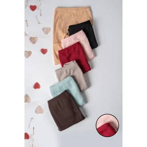 Kadın 7'li Fitilli Pamuklu Külot