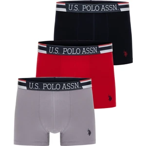 U.S. Polo Assn. Erkek 3'lü Boxer Takımı 50318651-VR086