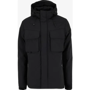 Discovery Expedition D5WM-MNT3729 Siyah Düz Erkek Mont