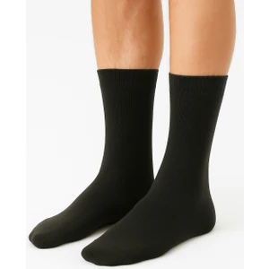 Erkek Uzun Bambu Çorap 3 Lü Paket %85 Bambu