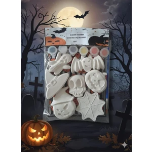 3 Elma Tasarım Atölyesi Taş Boyama Seti/Cadılar Bayramı-Halloween-Masal Dünyası-Hediye-Hobi-Kabak-Etkinlik-Aktivite-Eğlence-Hobi