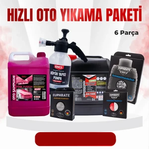 Hızlı Oto Yıkama Paketi 🚘 (6 Parça🔥)