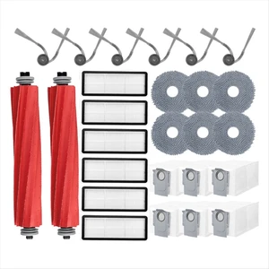 Roborock Qv 35A / Qv 35S / Qr 598 / Qr 798 / Qrevo L Parça Aksesuarları Ana Yan Fırça Filtre Paspas Toz Torbası (Yurt Dışından)