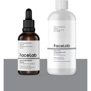 Leke Karşıtı Cilt Tonu Eşitleyici Cilt Beyazlatıcı Bakım Seti (Serum + Tonik)