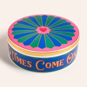 Zsa Zsa Zsu Shekou Porselen Dekoratif Obje 12x12x4 Cm Renkli