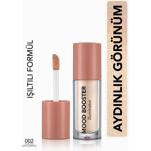 Mood Booster Hafif Yapılı & Kremsi Dokulu Likit Aydınlatıcı (002 Sun Goddess) 8682536043687