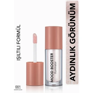 Mood Booster Hafif Yapılı & Kremsi Dokulu Likit Highlighter (001 Moon Glow)
