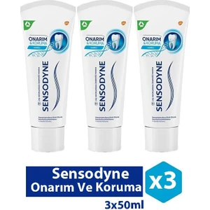 Diş Macunu Onarım & Koruma 50 ml 3 Adet