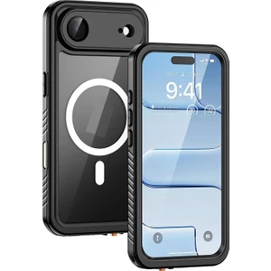 M.TK Moveteck Apple iPhone 17 Air Kılıf Su Geçirmez Tam Korumalı Magsafe'li 360 Darbeye Dayanıklı Toz Geçirmez Kapak