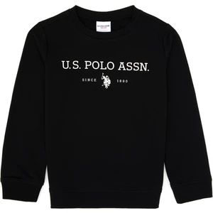 U.s. Polo Assn. Erkek Çocuk Siyah Sweatshirt 50313900-VR046