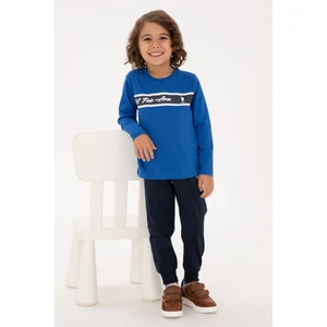 U.s. Polo Assn. Erkek Çocuk Kobalt Pijama Takım 50318568-VR077
