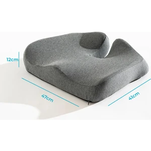 Visco Ortopedik Coccyx Oturma Minderi Kuyruk Sokumu Visco Minder 47*41*12CM