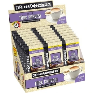 Dr Coffe Drcoffee Hazır Türk Kahvesi Sütlü Şekerli 17GR 24 Lü