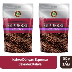 Kahve Dünyası Espresso Çekirdek Kahve 250 gr x 2 Adet
