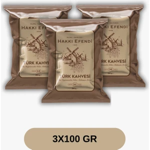 Hakkı Efendi Türk Kahvesi 100 Grx3 Adet