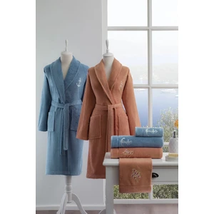 Rozen Aile Seti Mavi - Somon