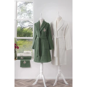 Rozen Aile Seti Krem-Yeşil