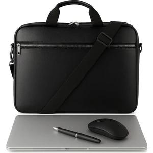 NS Reliable Notebook Laptop Macbook Evrak Çantası 13"-13.3"-14"-15.6" Inç - 400 Siyah