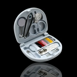 Tg Tek-İş Global Mini Seyahat Dikiş Seti – Çok Fonksiyonlu Çanta Boy Acil Durum Dikiş Kiti | Taşınabilir Iğne Iplik Seti Ev ve Yolculuk Için