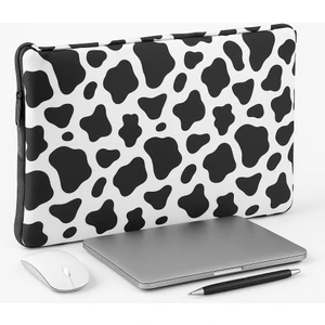 NS Reliable Notebook Laptop Macbook Çantası 15.6" inç - 800-DÜZ Dalmaçya Desenli