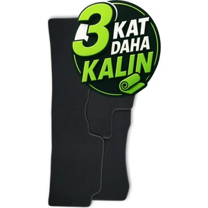 Toyota Auris 2008 Araca Özel Halı Oto Paspas