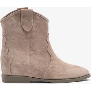 Louis Cardy Concus Vizon Süet Deri Kadın Gizli Topuk Bot