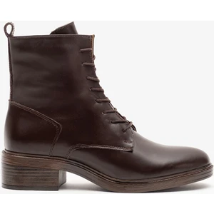 Louis Cardy Manitu Kahverengi Deri Kadın Bot