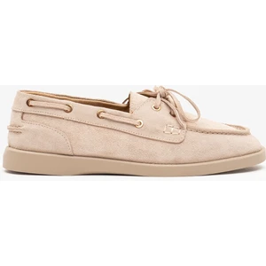 Louis Cardy Rana Bej Süet Deri Kadın Loafer