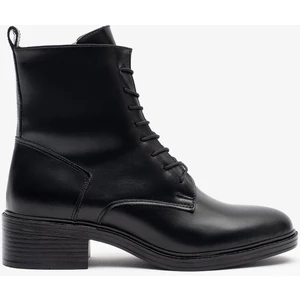 Louis Cardy Manitu Siyah Deri Kadın Bot