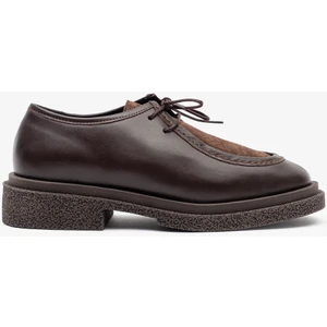 Louis Cardy Ginny Kahverengi Deri Kadın Loafer