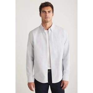 JURICA Erkek Gri / Beyaz Gömlek