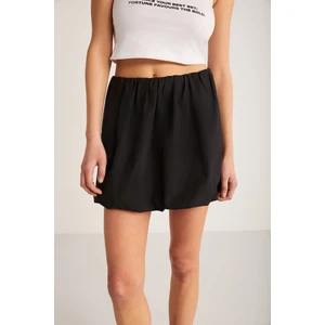 Levante Kadın Mini Balon Siyah Etek