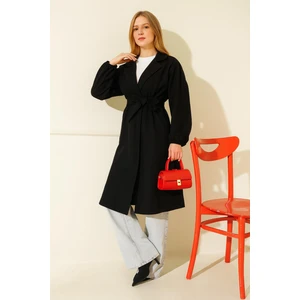 Fali Stil Kaşe Kaban