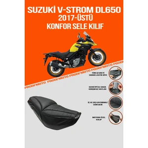Suzuki V-Strom DL650 (2017 - Üstü) Konfor Sele Kılıf