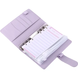 Oasis Oasis Bütçeleme Için Nakit Zarflar, A6 Bütçe Bağlayıcı, Bağlayıcı Cepler, Gider Bütçeleri, Para Klasörü Cüzdan Organizatörü (Mor) (Yurt Dışından)