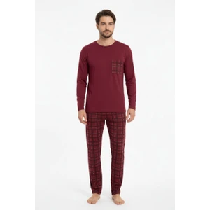 Konforlu Ev Giyimi Üst ve Desenli Pijama Altı