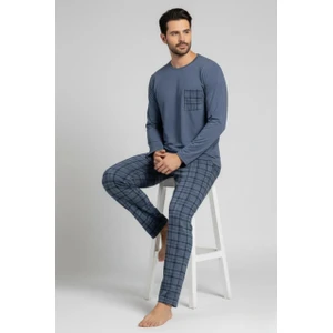 Konforlu Ev Giyimi Üst ve Desenli Pijama Altı