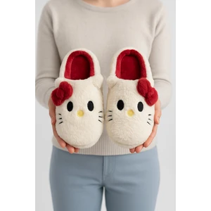 Pofuduk Hayvan Figürlü Panduf Kadın Ev Teliği