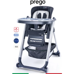 Cappi Yükseklik Kademeli Sırt Kısmı Yatabilir Mama Sandalyesi