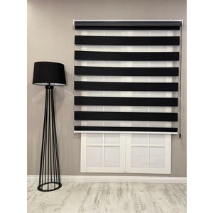 Donatti Perde Donatti Zebra Stor Geniş Plise Güneşlik Perde Siyah