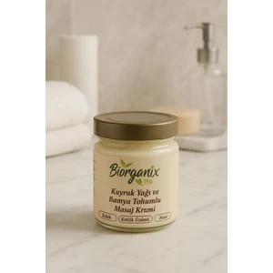 Biorganix Kuyruk Yağı ve Bamya Tohumlu Masaj Kremi 100 ml