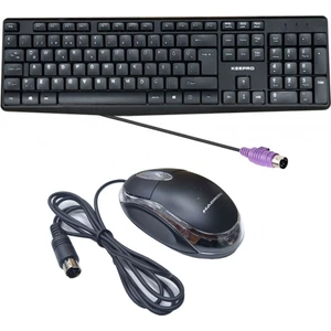 Ps2 Girişli Klavye Mouse Set Eski Yuvarlak Tip Ps2 Mouse Klavye Seti